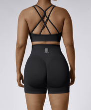 Load image into Gallery viewer, Cross Back Sports Bra
